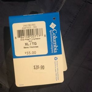 Columbia fishing shirt